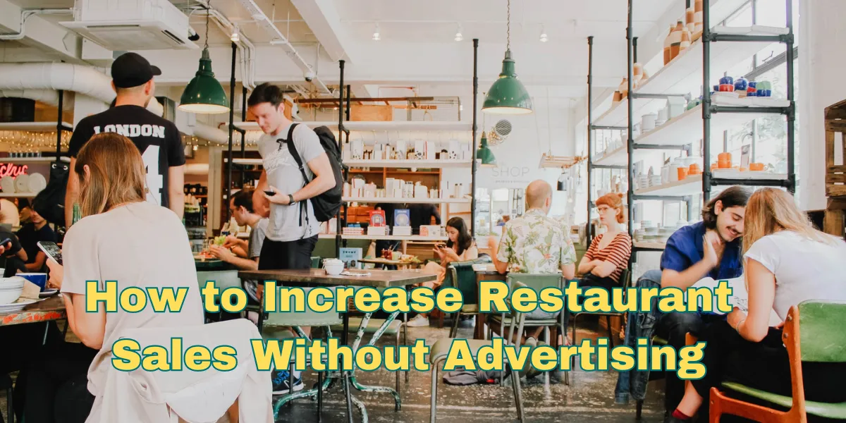 How to Increase Restaurant Sales Without Advertising